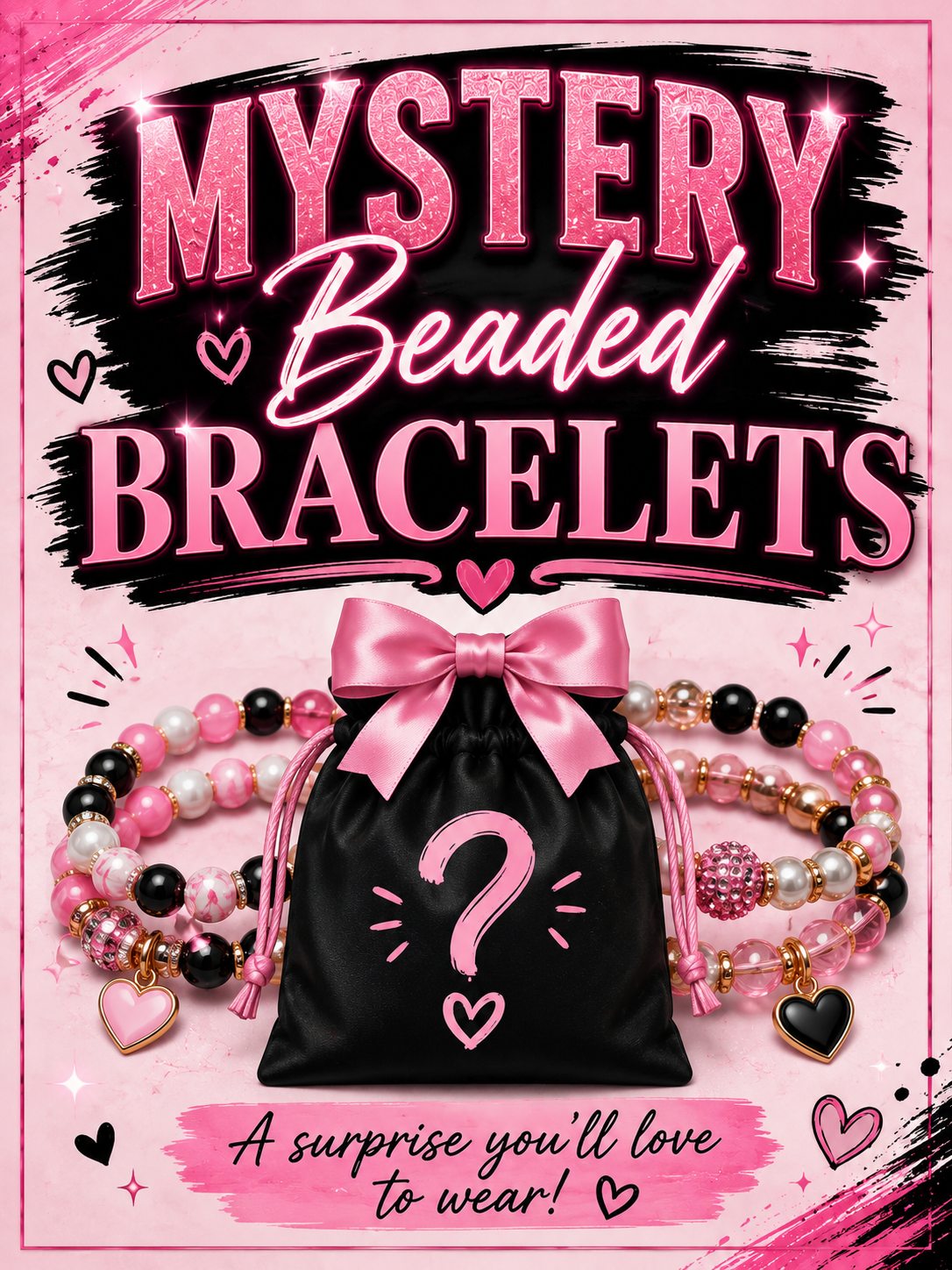 Mystery beaded Bracelets